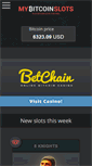 Mobile Screenshot of mybitcoinslots.com